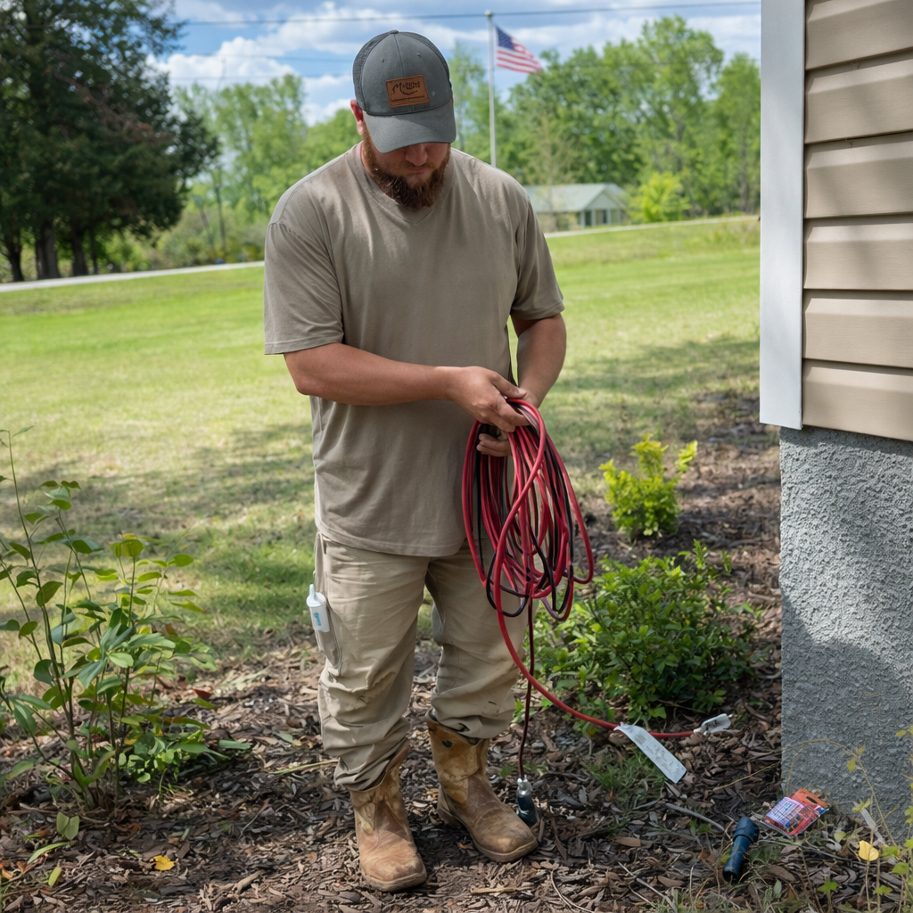 Outdoor Electrical Wiring Installation